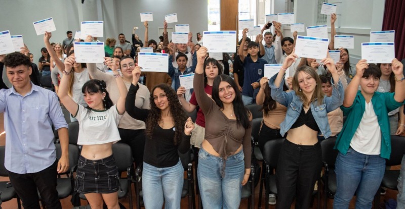 Acto de cierre del Concejo Deliberante Estudiantil